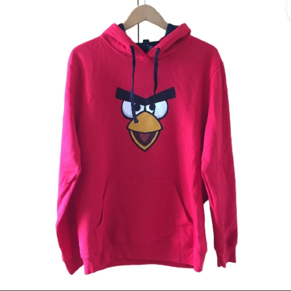 NEW - Red Angry Bird hoodie sweatshirt - Unisex